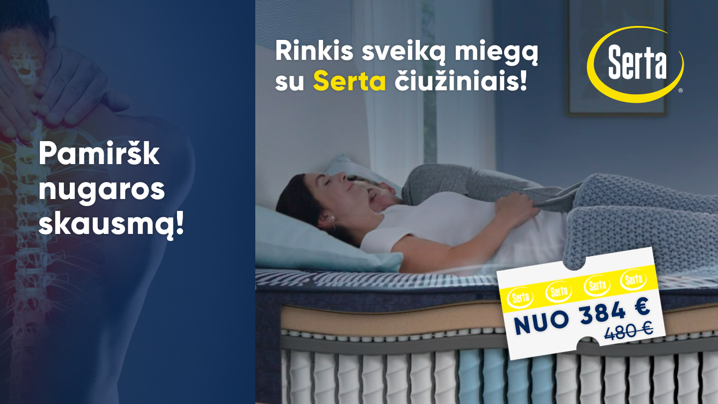 Rinkis kokybišką ir sveiką miegą
