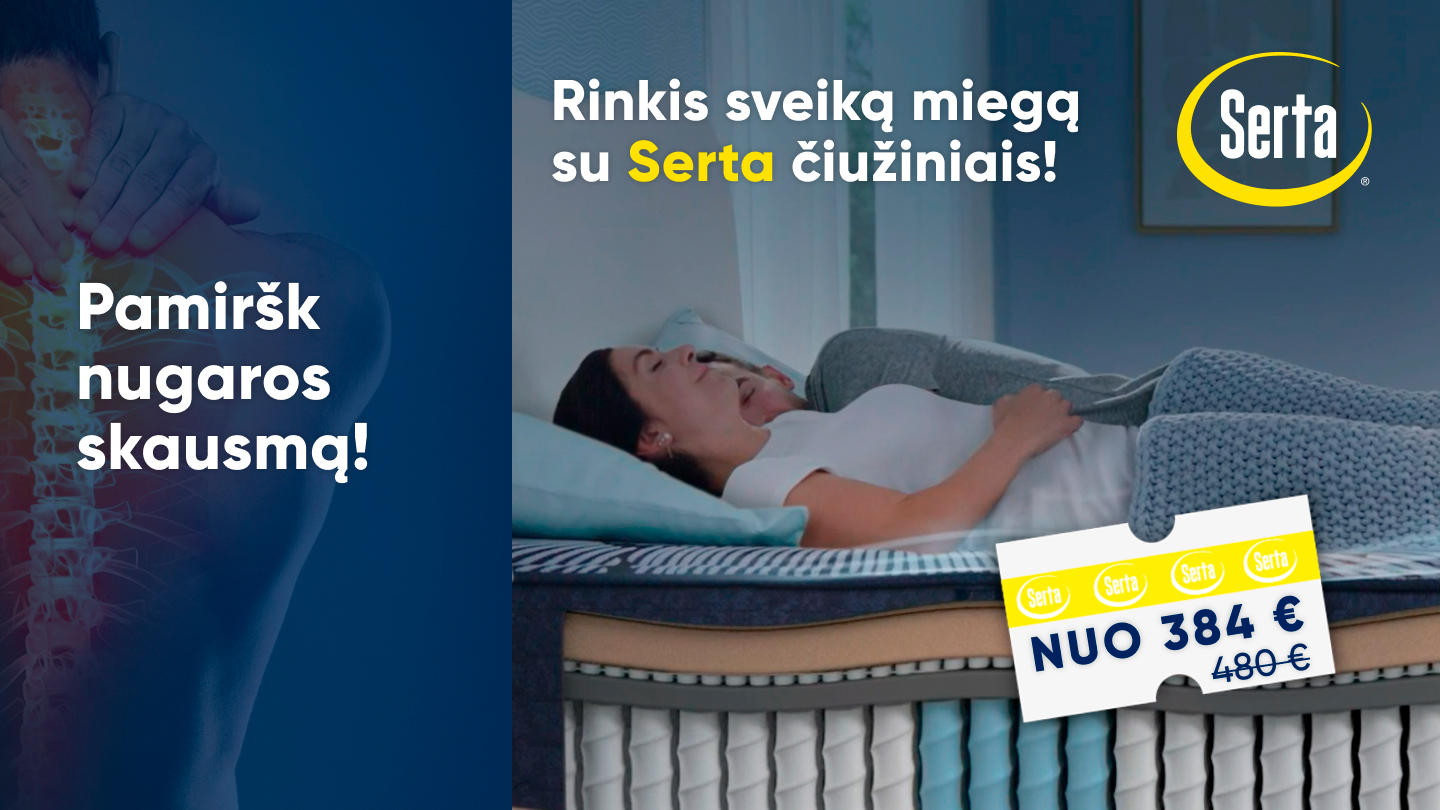 Rinkis kokybišką ir sveiką miegą